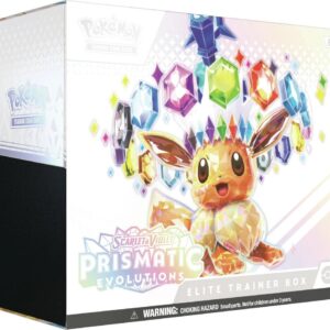etb prismatic Prismatic Evolutions Elite Trainer Box