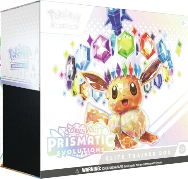 etb prismatic Prismatic Evolutions Elite Trainer Box