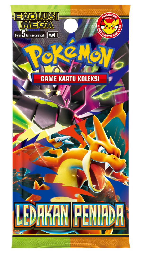 Pokemon Indonesia Booster Pack - LEDAKAN PENIADA